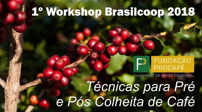 1º Workshop Brasilcoop 2018 – Técnicas para Pré e Pós Colheita de Café (ARTE CAPA)