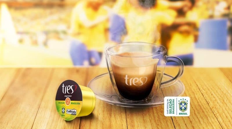 Café 3Corações lança Espresso Seleção Brasileira pela TRES