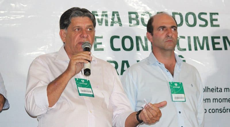 Presidente-da-Cooxupé-Carlos-Augusto-Rodrigues-de-Melo-e-o-vice-presidente-Osvaldo-Bachião-Filho