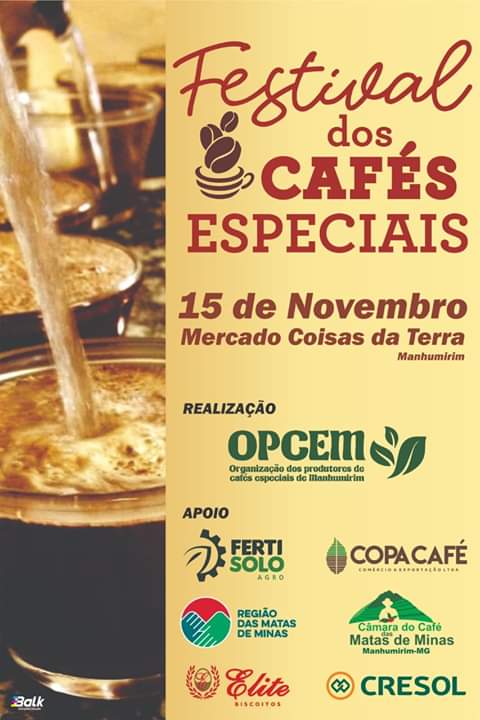 OPCEM realiza Festival dos Cafés Especiais em Manhumirim (MG)