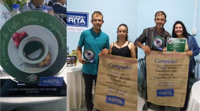 Produtores do ATeG Café de Santa Rita do Sapucaí (MG) vencem Concurso da CooperRita