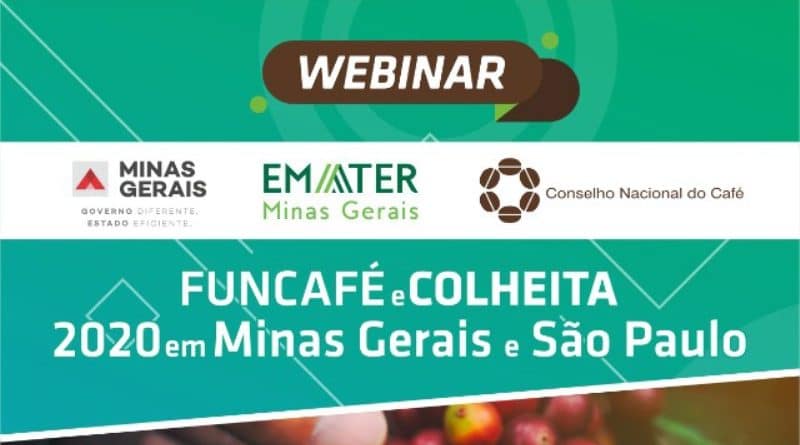 CNC e Emater-MG realizam webinar sobre colheita e Funcafé