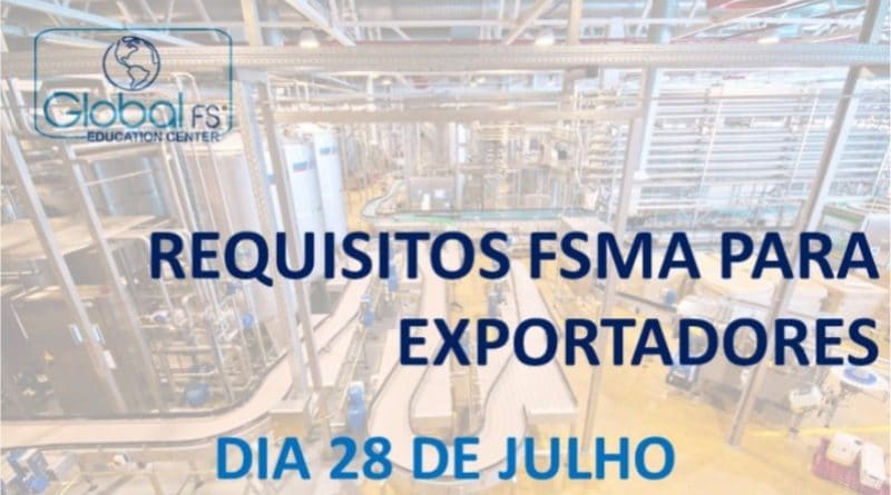 Curso Requisitos FSMA para exportadores CAPA