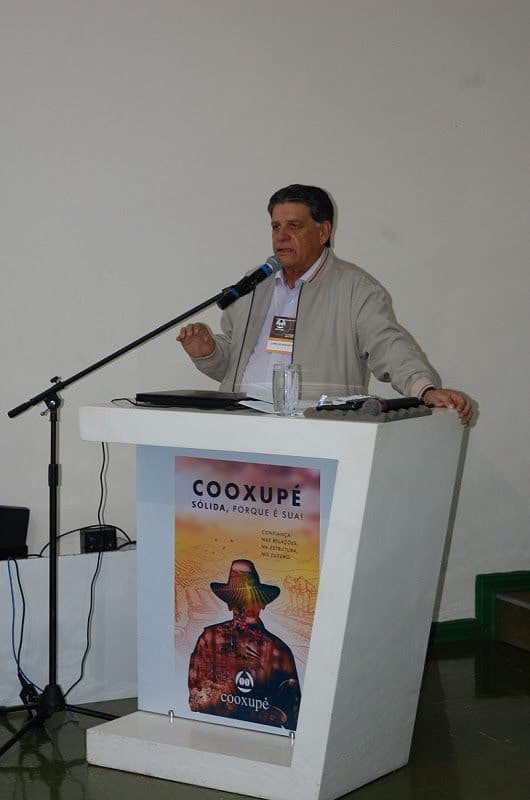 presidente da Cooxupé, Carlos Augusto Rodrigues de Melo