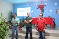 Produtores entusiasmados com o Programa ATeG Café+Forte em Eugenópolis (MG)